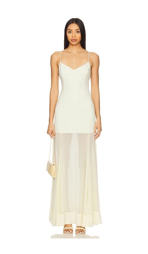 Lovers and Friends Caden Maxi Dress in Lemon by LOVERS&FRIENDS