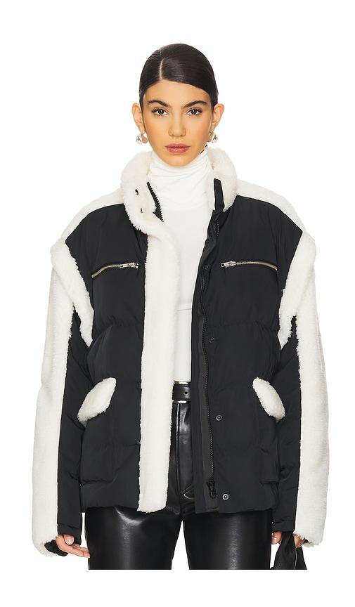 Lovers and Friends Caputo Twofer Jacket in Black by LOVERS&FRIENDS