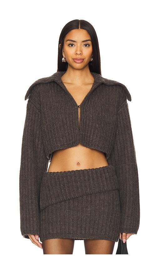 Lovers and Friends Carolina Cardigan in Grey by LOVERS&FRIENDS