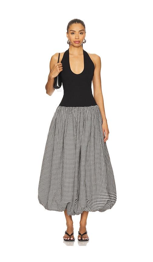 Lovers and Friends Carolina Midi Dress in Black by LOVERS&FRIENDS