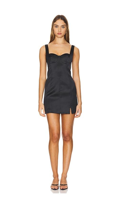 Lovers and Friends Carpenter Mini Dress in Black by LOVERS&FRIENDS