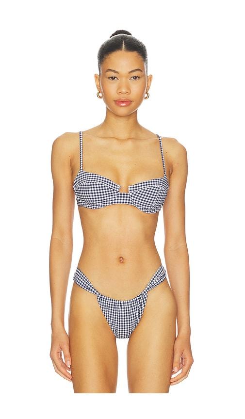 Lovers and Friends Check Me Out Top in Navy,White by LOVERS&FRIENDS