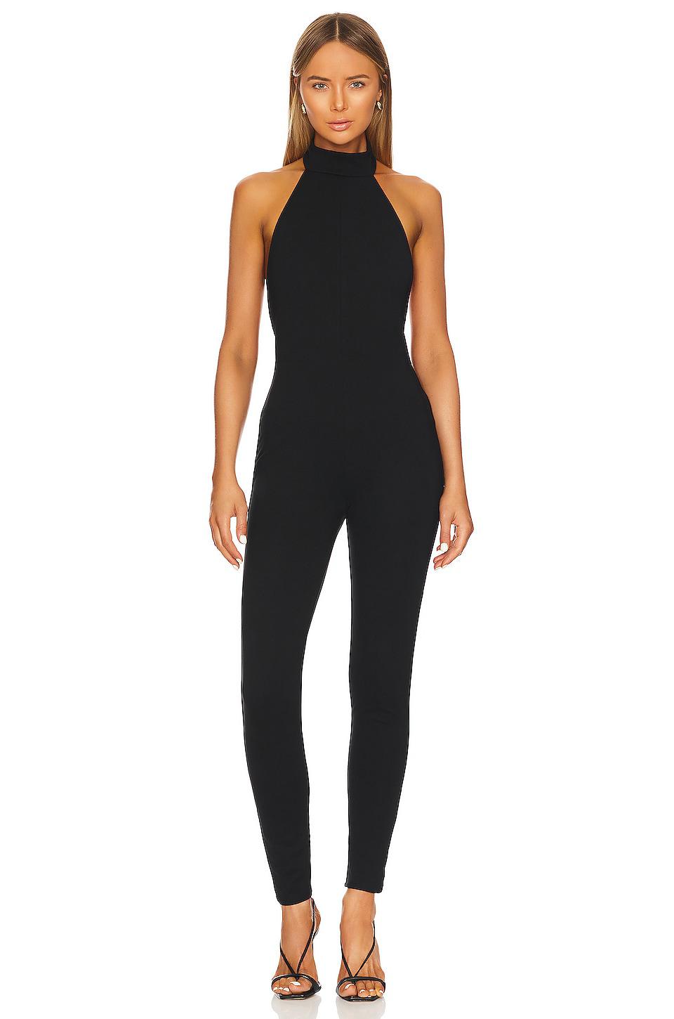 Lovers and Friends Christian Jumpsuit in Black by LOVERS&FRIENDS
