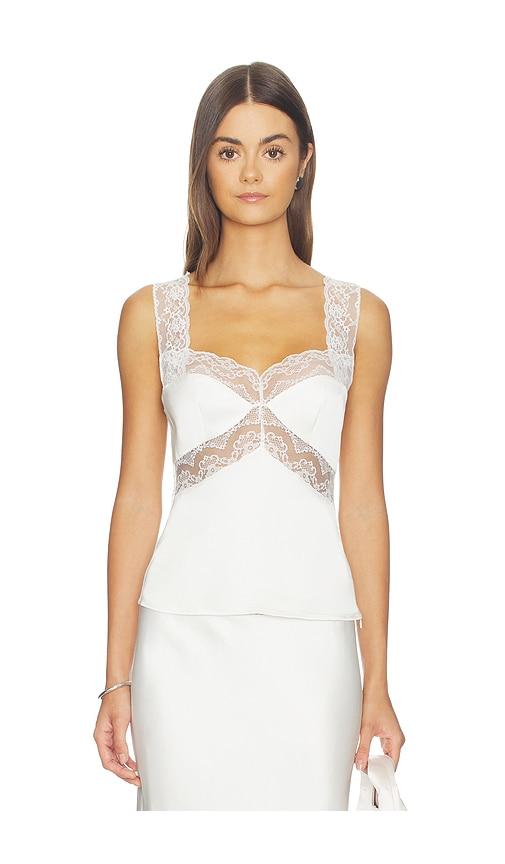 Lovers and Friends Cierra Top in White by LOVERS&FRIENDS