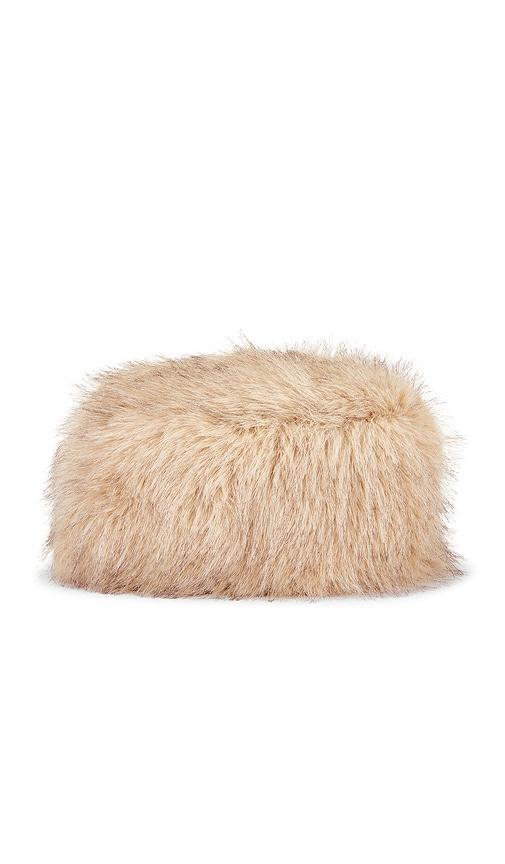 Lovers and Friends Clara Faux Fur Hat in Tan by LOVERS&FRIENDS