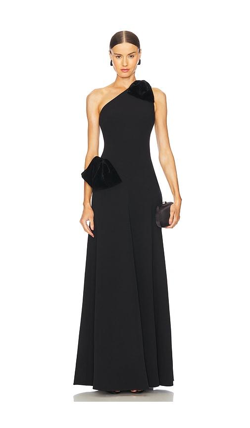 Lovers and Friends Coen Gown in Black by LOVERS&FRIENDS