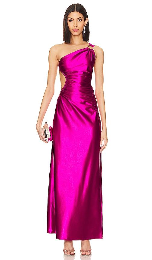 Lovers and Friends Colette Cutout Maxi Dress in Pink by LOVERS&FRIENDS