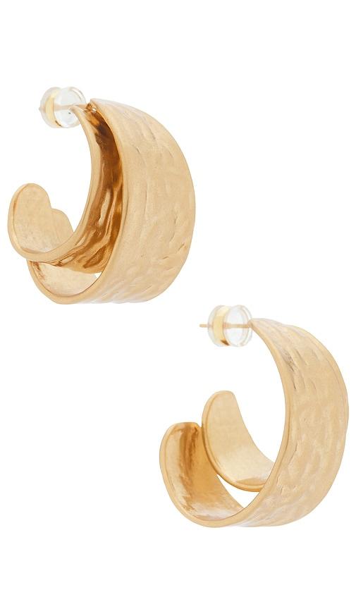 Lovers and Friends Cora Earrings in Metallic Gold by LOVERS&FRIENDS