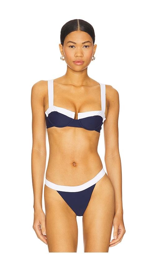 Lovers and Friends Cordelia Top in Navy by LOVERS&FRIENDS