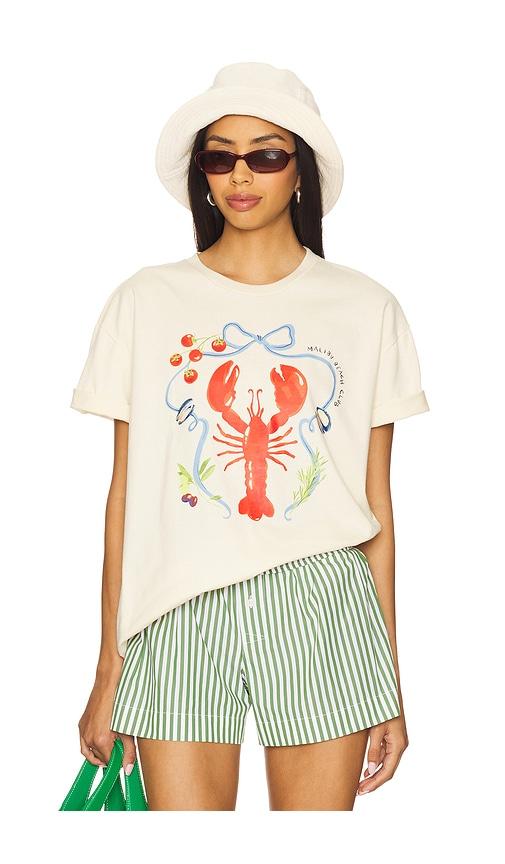 Lovers and Friends Cover Up Tee in Cream by LOVERS&FRIENDS