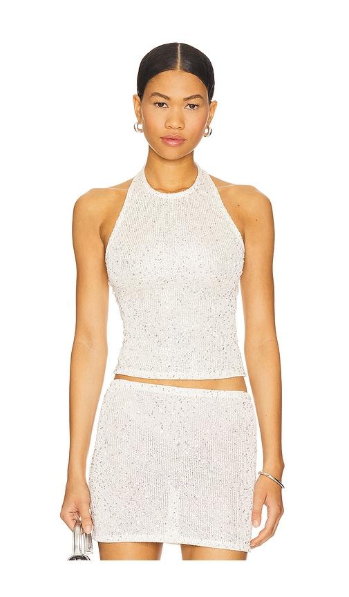 Lovers and Friends Dahlia Top in White by LOVERS&FRIENDS