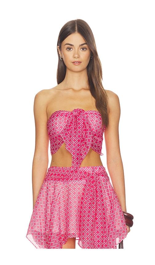Lovers and Friends Daisy Top in Red by LOVERS&FRIENDS