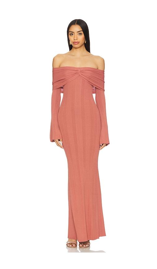 Lovers and Friends Danika Maxi Dress in Rose by LOVERS&FRIENDS