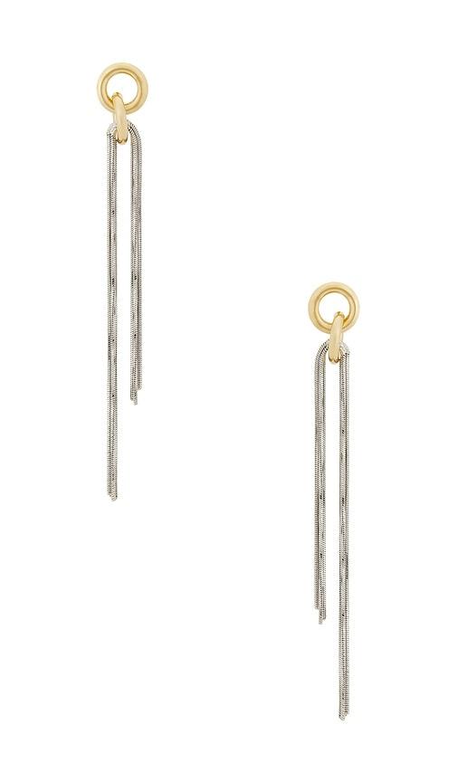Lovers and Friends Dilaria Earrings in Metallic Silver by LOVERS&FRIENDS