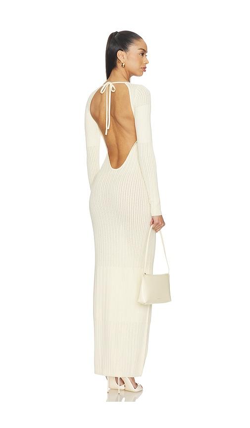 Lovers and Friends Doreen Pointelle Maxi Dress in Ivory by LOVERS&FRIENDS
