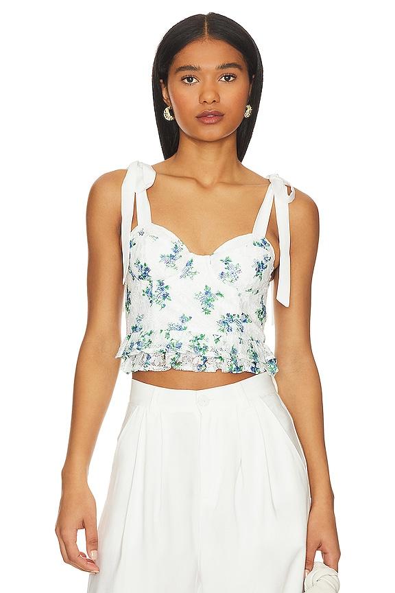 Lovers and Friends Edina Top in White by LOVERS&FRIENDS Lovers and Friends Edina Top in White by LOVERS&FRIENDS