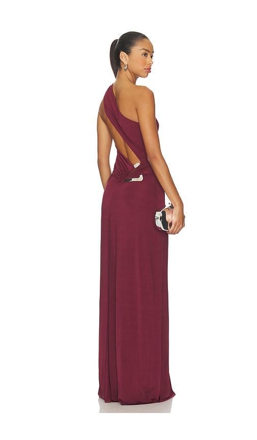 Lovers and Friends Elizabeth Gown in Burgundy by LOVERS&FRIENDS