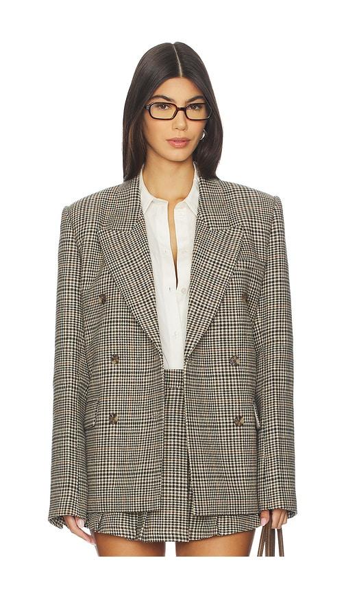 Lovers and Friends Elsie Blazer in Brown by LOVERS&FRIENDS