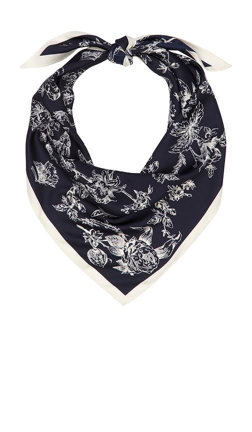 Lovers and Friends Emma Triangle Scarf in Navy by LOVERS&FRIENDS