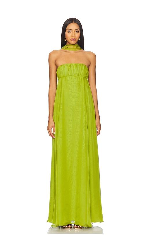 Lovers and Friends Estelle Gown in Green by LOVERS&FRIENDS