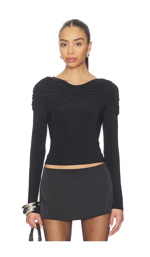 Lovers and Friends Eugene Top in Black by LOVERS&FRIENDS