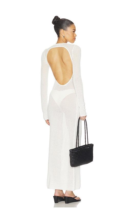 Lovers and Friends Evette Knit Maxi Dress in White by LOVERS&FRIENDS