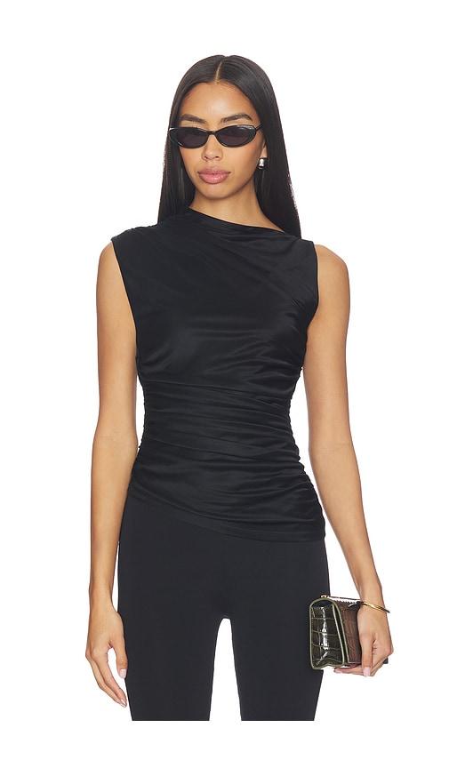 Lovers and Friends Ezzie Top in Black by LOVERS&FRIENDS