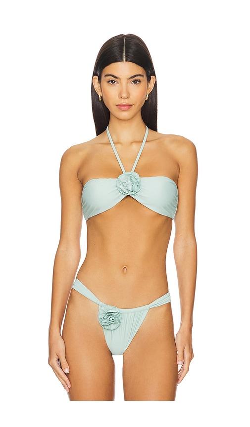 Lovers and Friends Feel Good Top in Baby Blue by LOVERS&FRIENDS