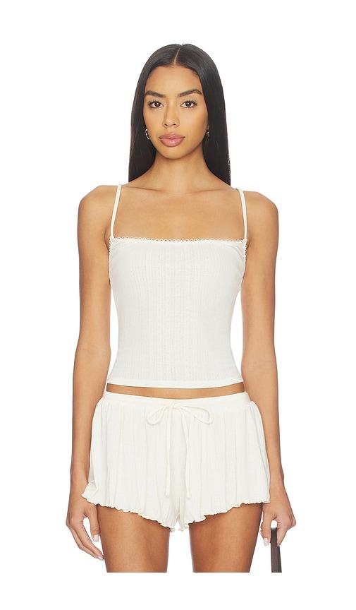 Lovers and Friends Fiona Top in Ivory by LOVERS&FRIENDS