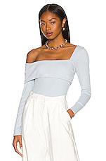 Lovers and Friends Florence Bodysuit in Baby Blue by LOVERS&FRIENDS