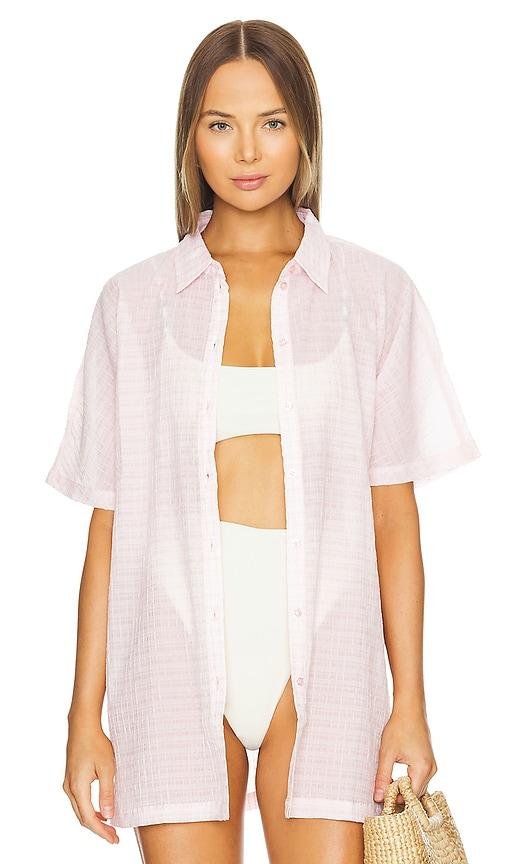 Lovers and Friends Frankie Top in Pink by LOVERS&FRIENDS