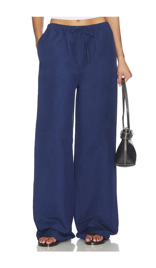 Lovers and Friends Georgia Pant in Navy by LOVERS&FRIENDS