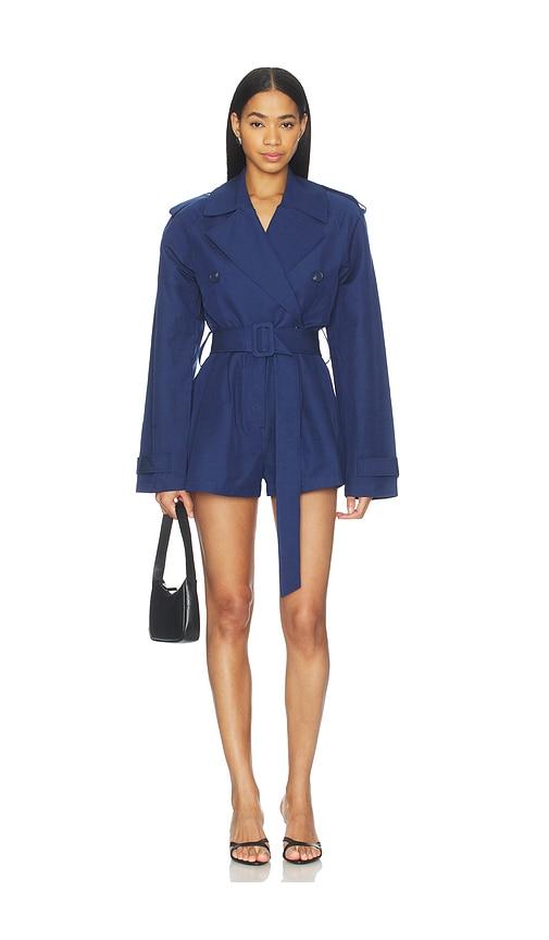 Lovers and Friends Georgia Romper in Navy by LOVERS&FRIENDS