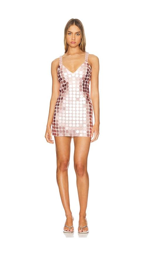 Lovers and Friends Gilles Sequin Mini Dress in Pink by LOVERS&FRIENDS