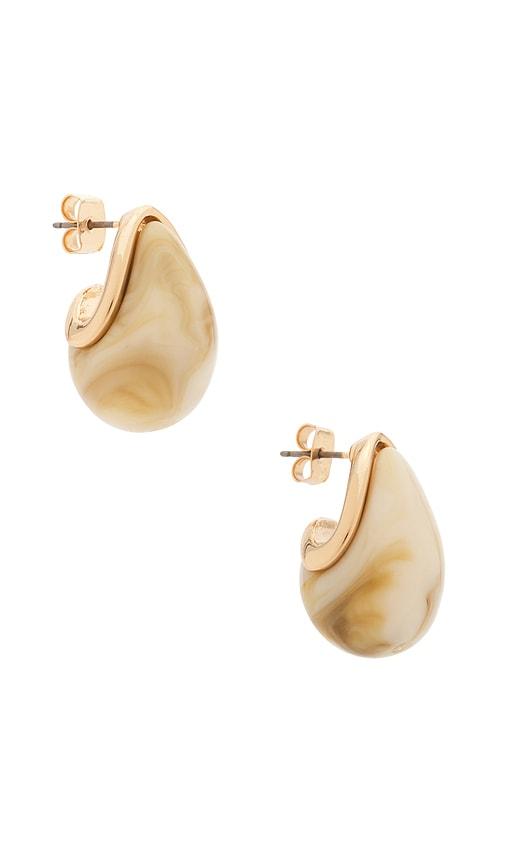 Lovers and Friends Giselle Earrings in White by LOVERS&FRIENDS