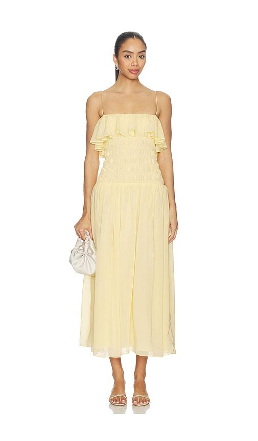 Lovers and Friends Greer Dress in Lemon by LOVERS&FRIENDS