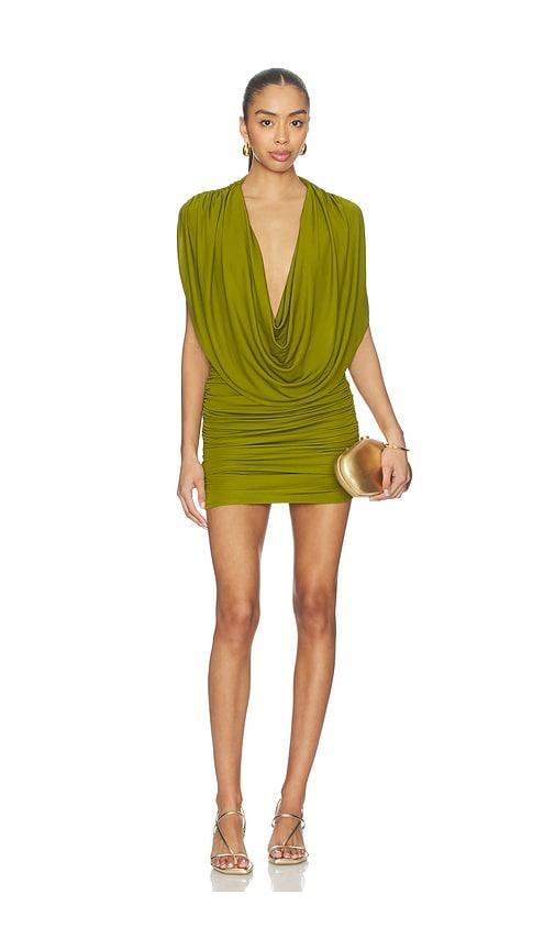 Lovers and Friends Gwen Mini Dress in Olive by LOVERS&FRIENDS