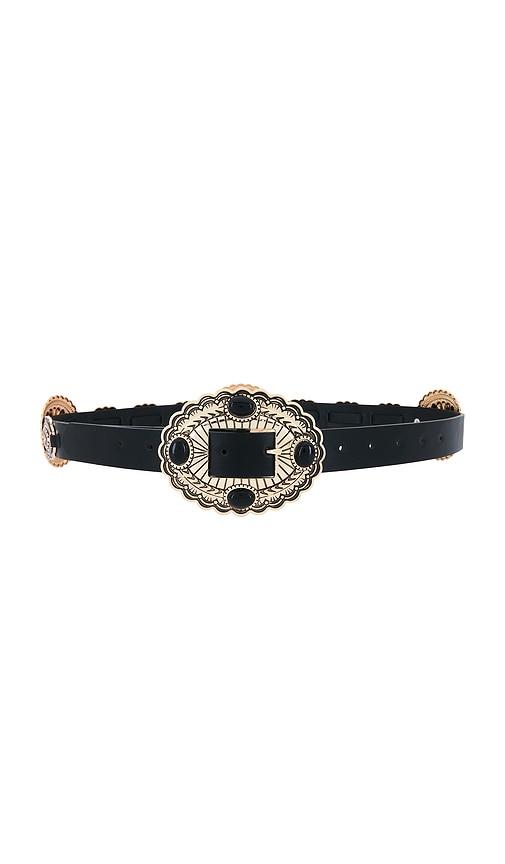 Lovers and Friends Gypsy Buckle Belt in Black by LOVERS&FRIENDS