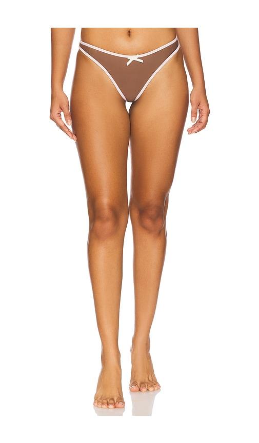 Lovers and Friends Harriet Bottom in Brown by LOVERS&FRIENDS