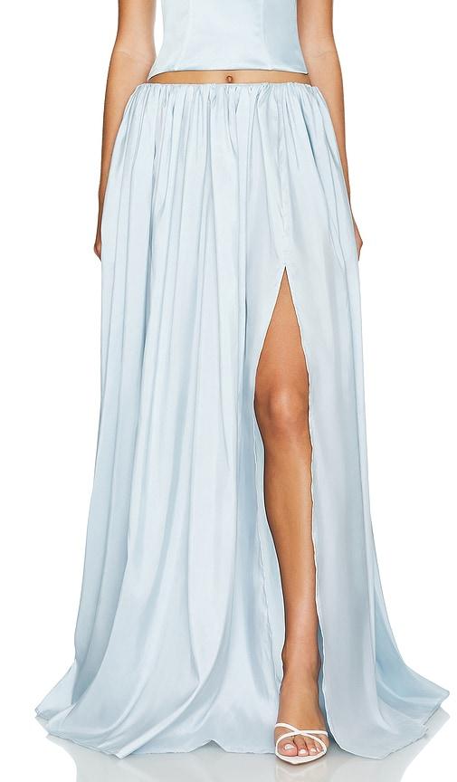 Lovers and Friends Iago Skirt in Baby Blue by LOVERS&FRIENDS