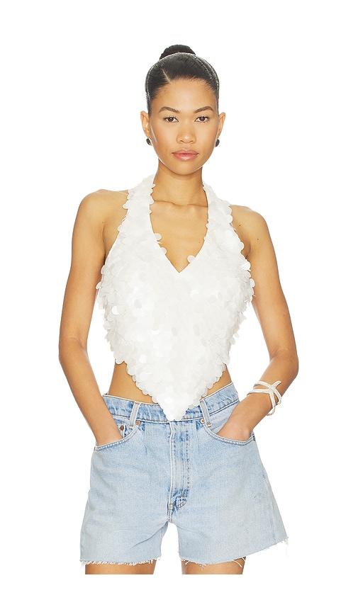Lovers and Friends Ilara Top in Ivory by LOVERS&FRIENDS