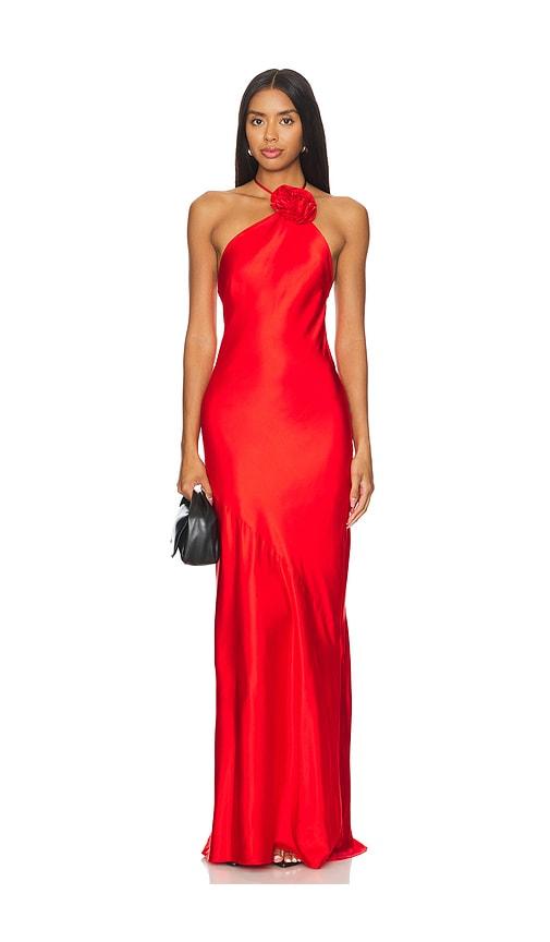 Lovers and Friends Inara Gown in Red by LOVERS&FRIENDS