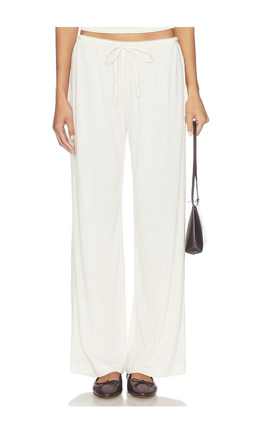 Lovers and Friends Isobel Pant in Ivory by LOVERS&FRIENDS