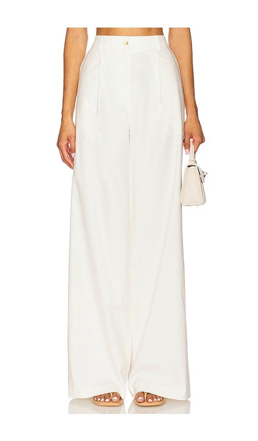 Lovers and Friends Jackie Pant in White by LOVERS&FRIENDS