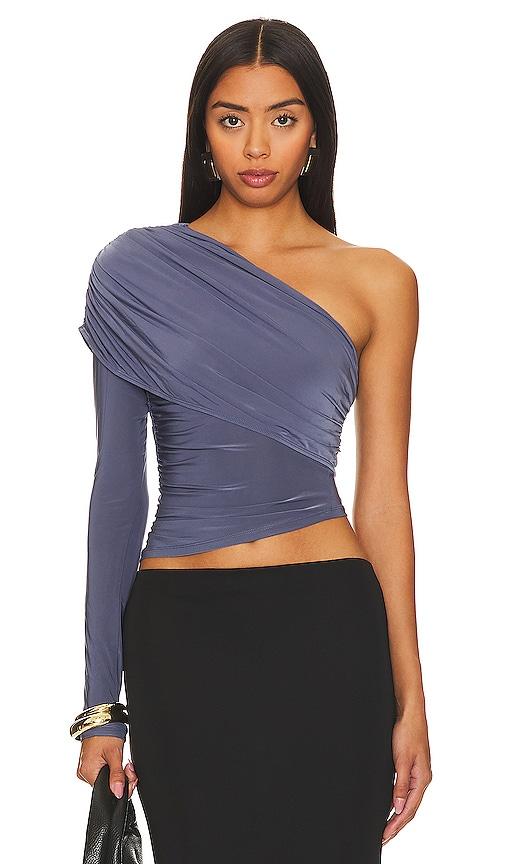 Lovers and Friends Jaya Top in Blue by LOVERS&FRIENDS