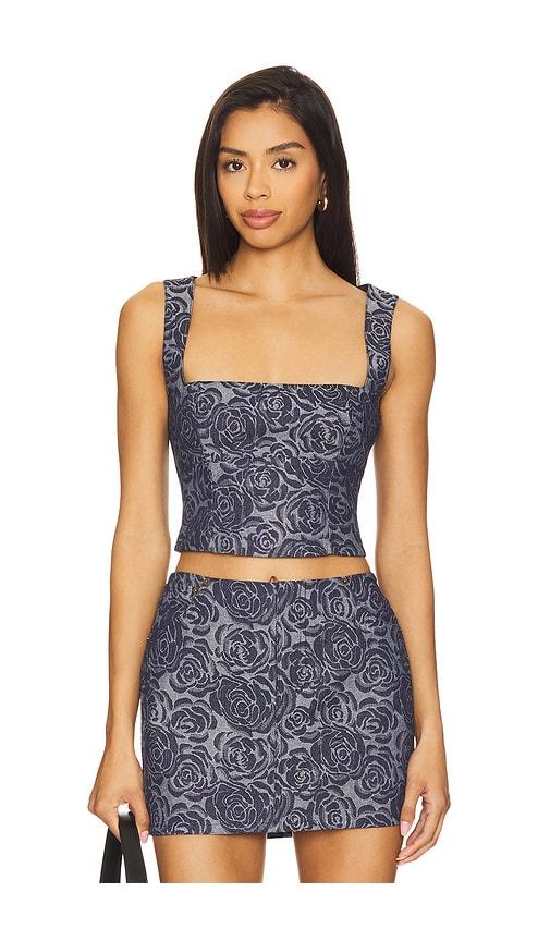 Lovers and Friends Jodie Top in Blue by LOVERS&FRIENDS