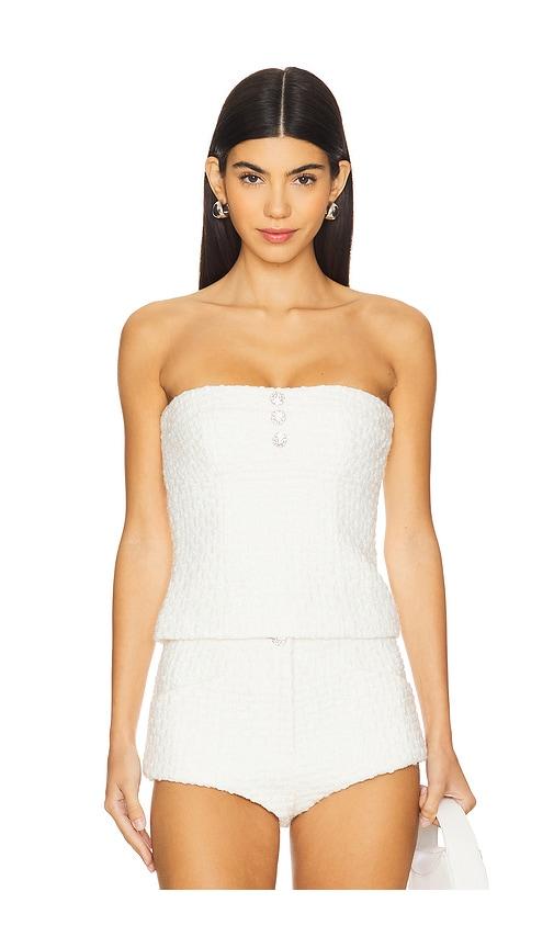 Lovers and Friends Josephine Top in White by LOVERS&FRIENDS