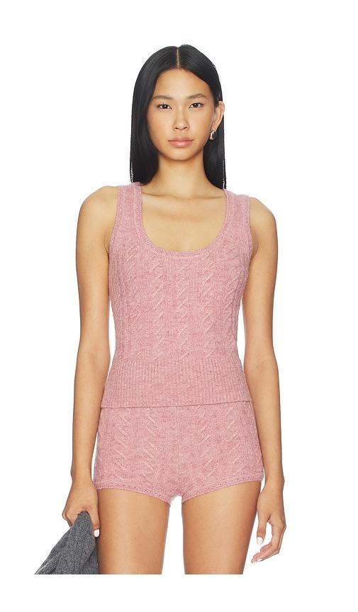 Lovers and Friends Juliee Tank in Mauve by LOVERS&FRIENDS