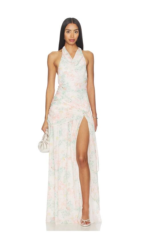 Lovers and Friends Kaloma Gown in Rose by LOVERS&FRIENDS