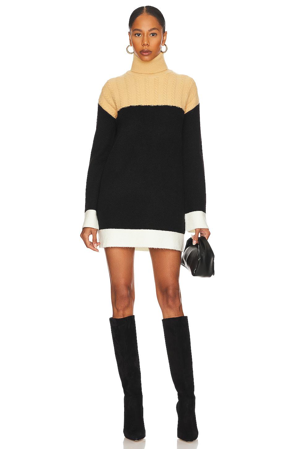 Lovers and Friends Kane Sweater Dress in Black by LOVERS&FRIENDS
